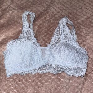 Aerie Baby Blue Lace Bralette